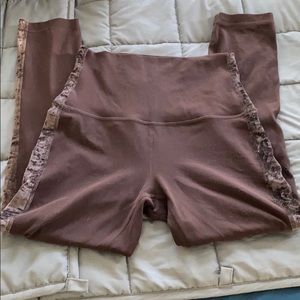 Crushed Velvet Align Leggings